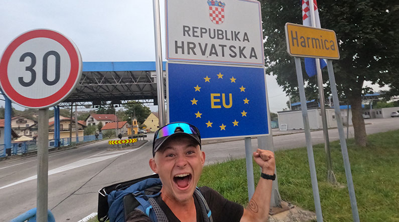 Bruhliver står ved grænsen til Kroatien