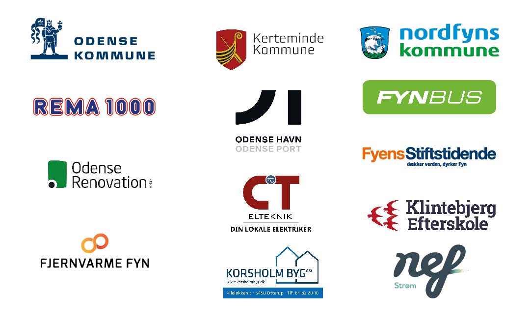 Logoer for de samarbejdspartnere vi har til Fjordens Dag 2025